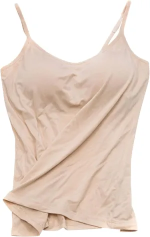 2pcs Womens Camisole with Shelf Bra Workout Yoga Adjustable Spaghetti Strap Tank Tops Athletic Compression Basic Layer