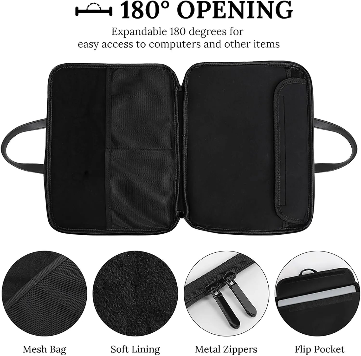 African Black Power Leather Bag Laptop Case Slim Water Resistant Computer Bags with Handle Briefcase for Work