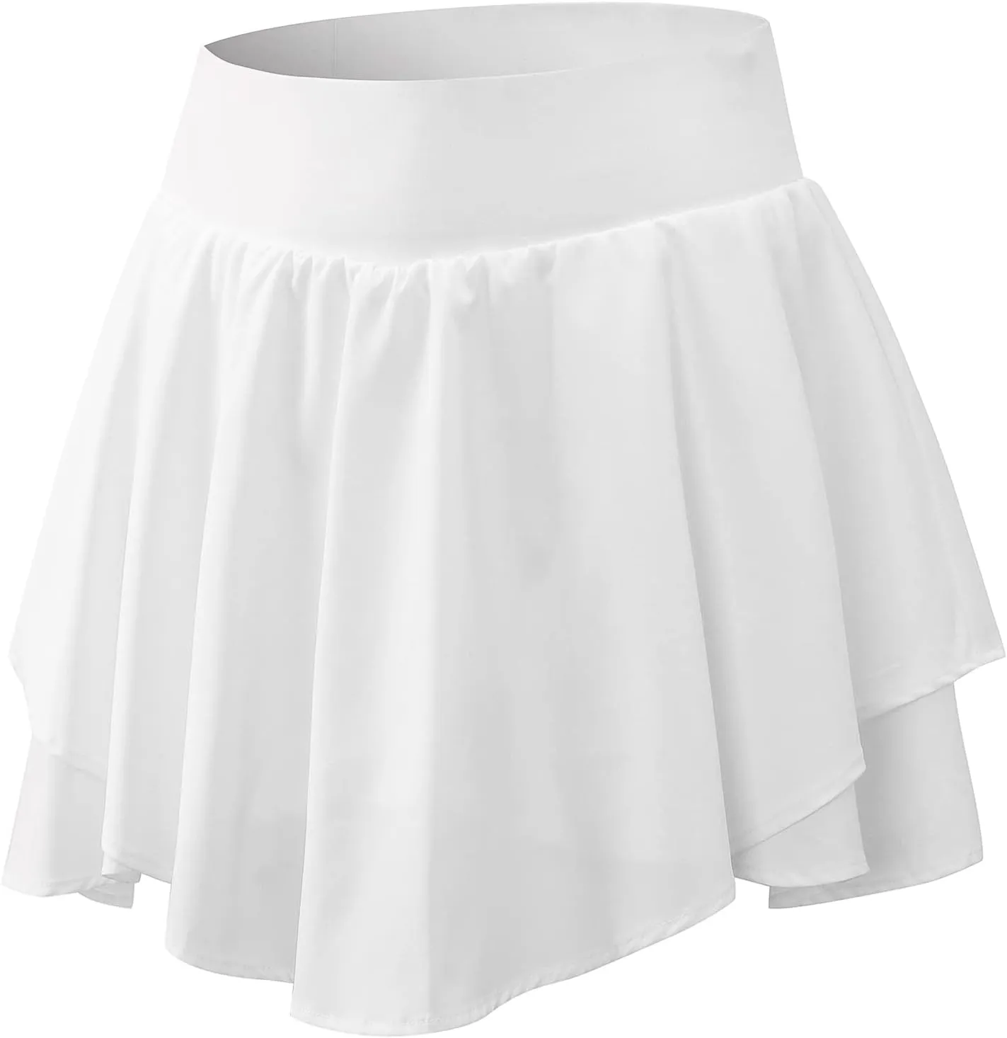 Amxiway Women's Tennis Skirt Golf Skorts Athletic Skirts with Shorts High Waisted Skirts Pockets Running Gym Workout Sports