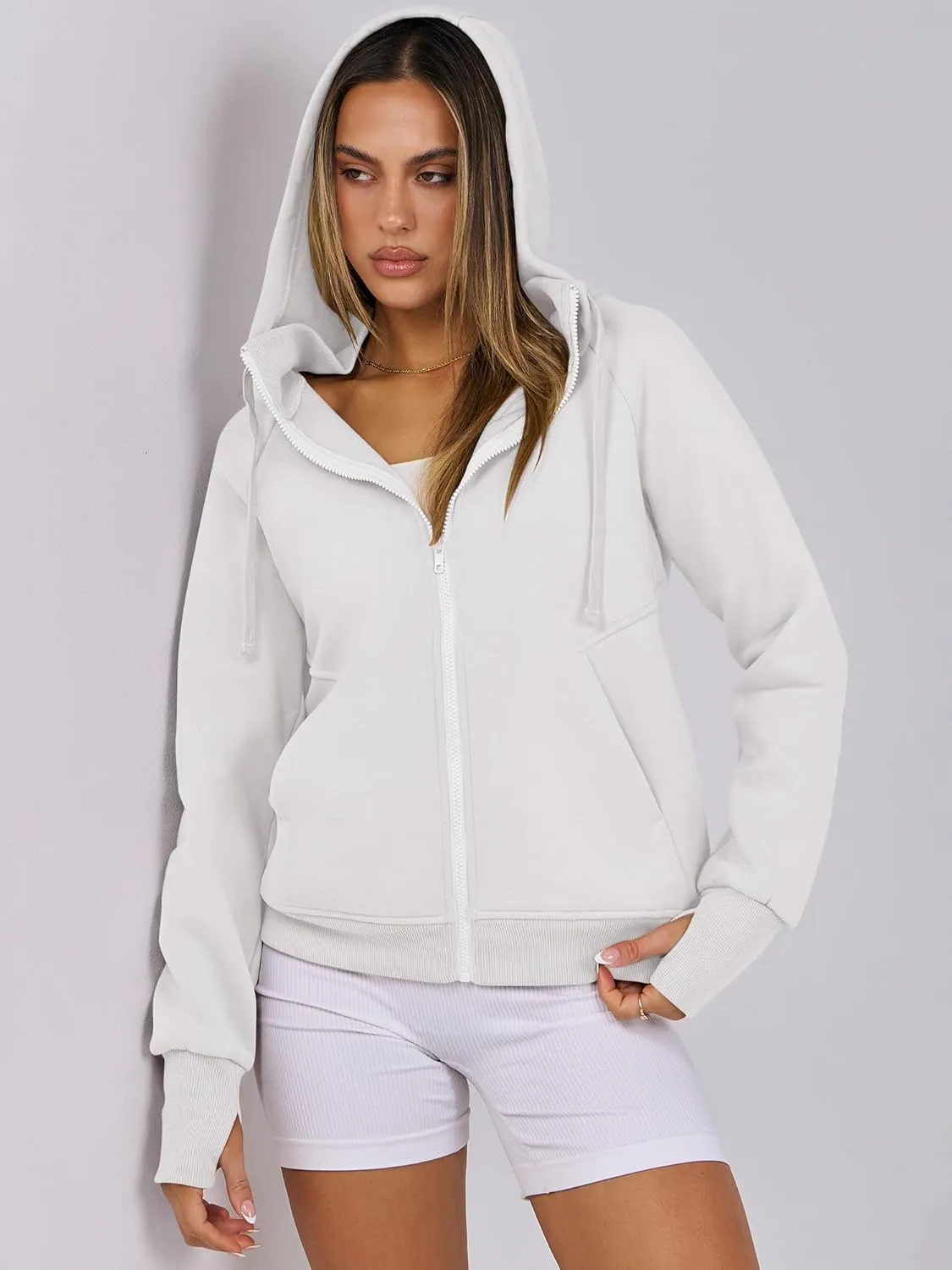ANRABESS Womens Zip Up Hoodies Fleece Jackets Long Sleeve Sweatshirts Pockets Casual Fall Fashion Preppy Outfits Y2k Clothes