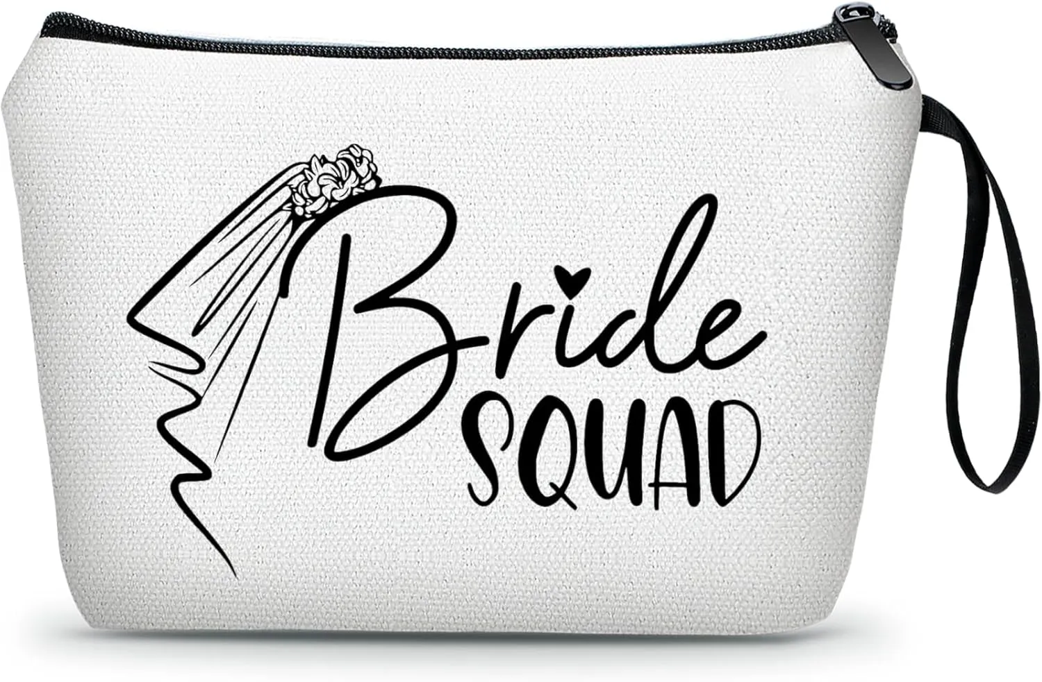 Bachelorette Gifts for Bride, Team Bride, Bride Squad, Maid of Honor Gifts for Her, Friends, Daughter, Sister, Bride Makeup Bag, Bachelorette Gift Bag, Bachelorette Party Accessories