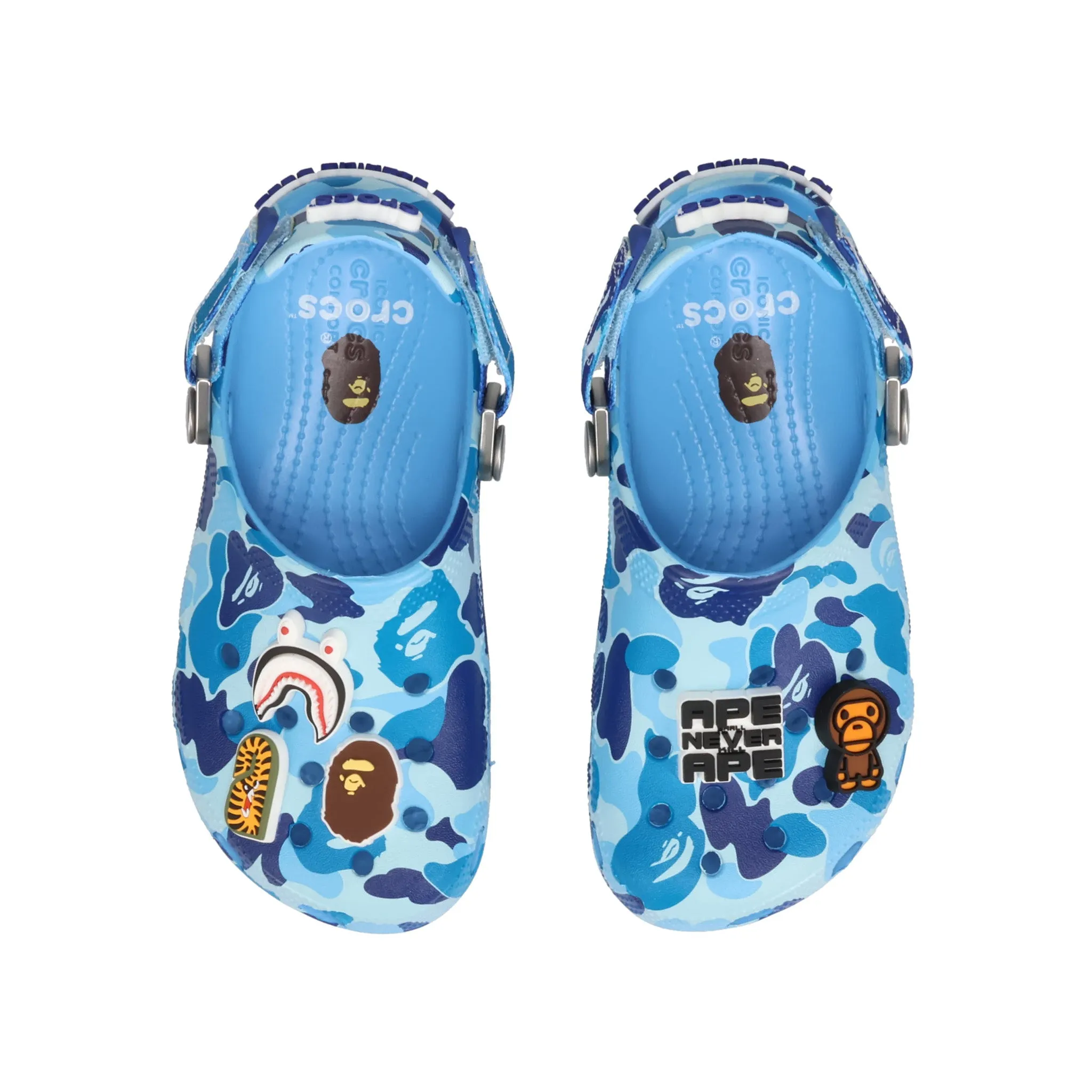 BAPE® X CROCS CLASSIC KIDS CLOG / 4TB:OXGN