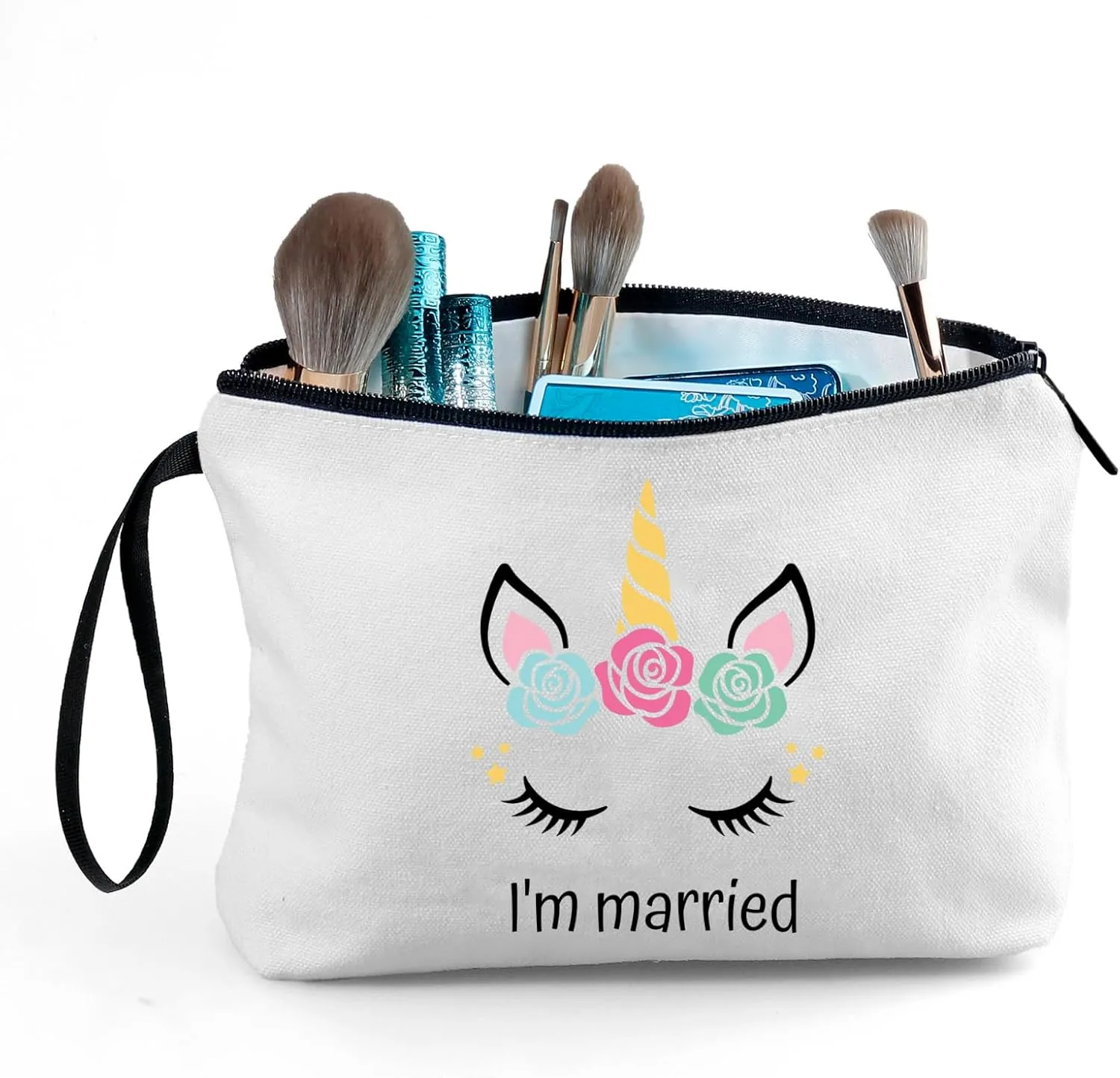 Bridal Shower Gift, Bride to Be Gifts, Bridal Shower Wedding Gifts, Bachelorette Gift Bag, Unicorn Gift Bag, Travel Makeup Bag, Bachelorette Party Accessories, Engagement Gift, Bridesmaid Gifts