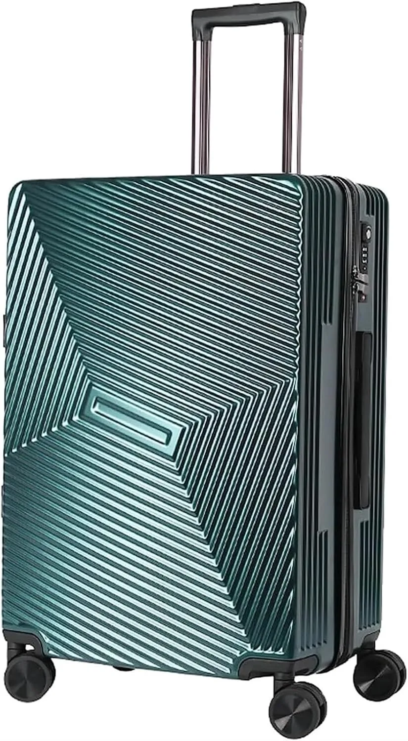 Carry-On Portable Suitcases Aluminum Frame Luggage With Spinner Wheels Carry On Luggage Luggage Carry On (Color : B, Size : 20 in)