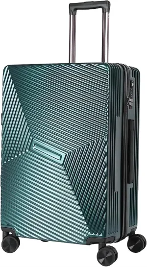 Carry-On Portable Suitcases Aluminum Frame Luggage With Spinner Wheels Carry On Luggage Luggage Carry On (Color : B, Size : 20 in)