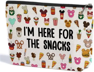 Cartoon Mouse Makeup Bag Cosmetic Bag Zipper Pouch Funny Cute Mouse Themed Gifts Animal Lover Gifts Friendship International Nurses Day Birthday Gift for Women Girl Sister Friend Bestie