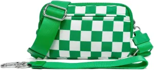 Checkered Sling Backpack Women Crossbody Bags Bum Bag Cute Cross Body Hobo Satchels Shoulder Sport Wallet Purses 2025