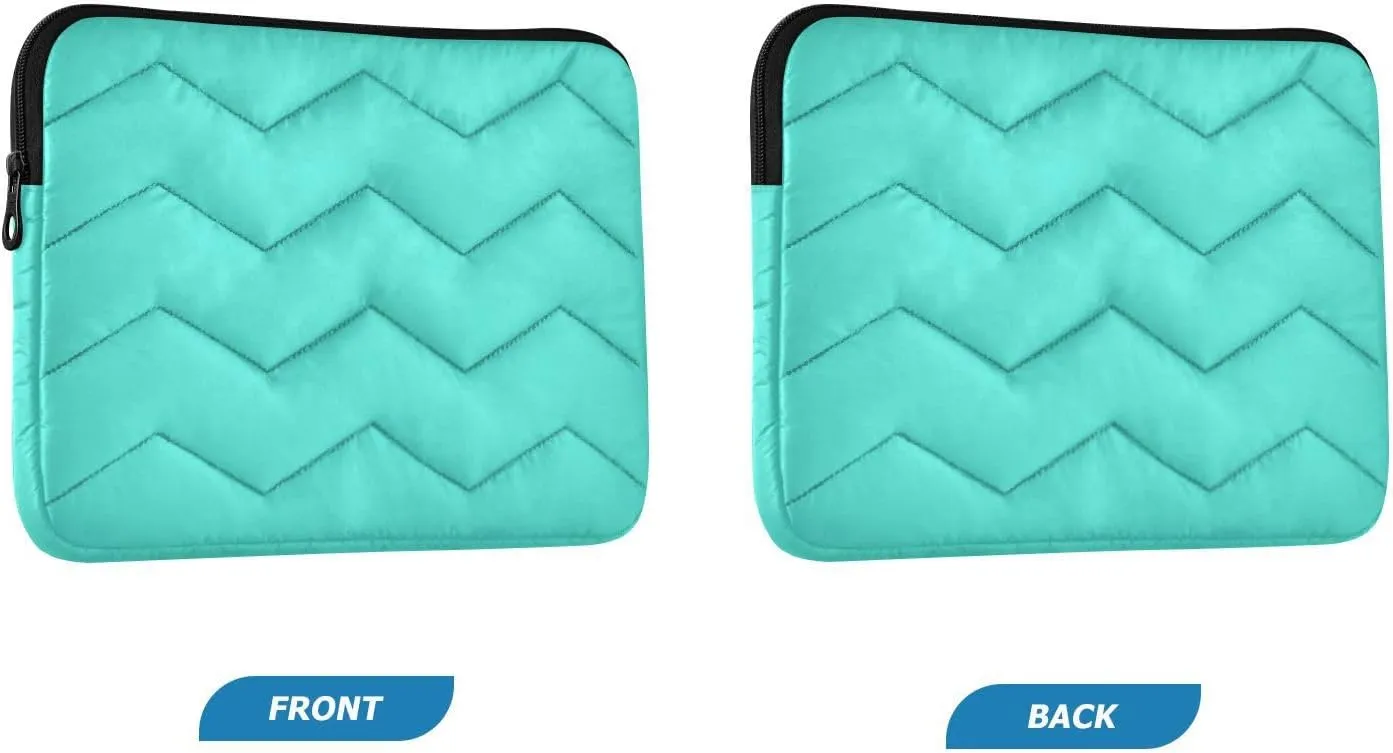Computer Laptop Bag Thin Computer Carrying Bag Turquoise Waterproof Briefcase Bag