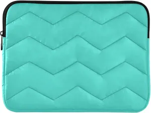Computer Laptop Bag Thin Computer Carrying Bag Turquoise Waterproof Briefcase Bag