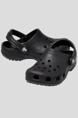CROCS TODDLER CLASSIC CLOG - BLACK