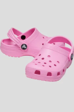 CROCS TODDLER CLASSIC CLOG - TAFFY PINK