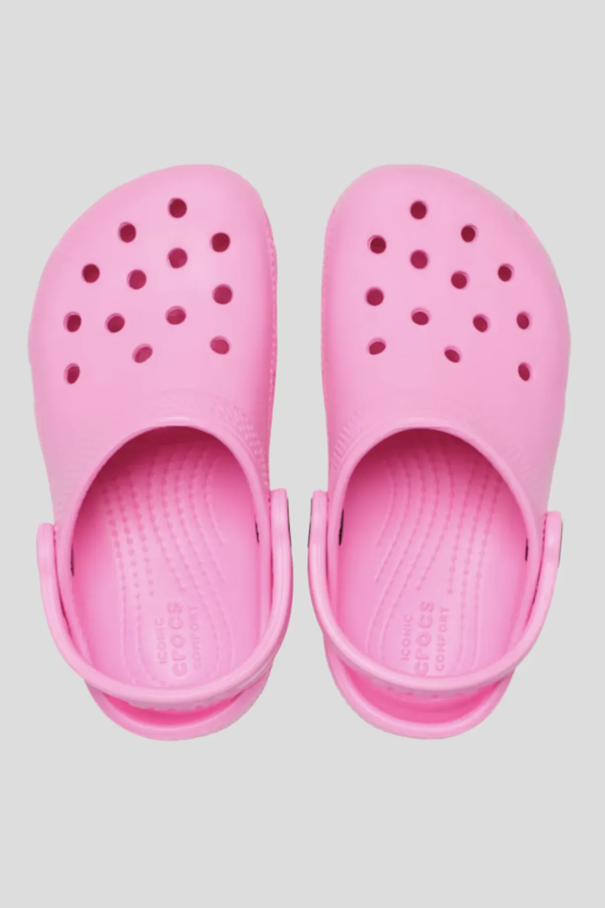 CROCS TODDLER CLASSIC CLOG - TAFFY PINK
