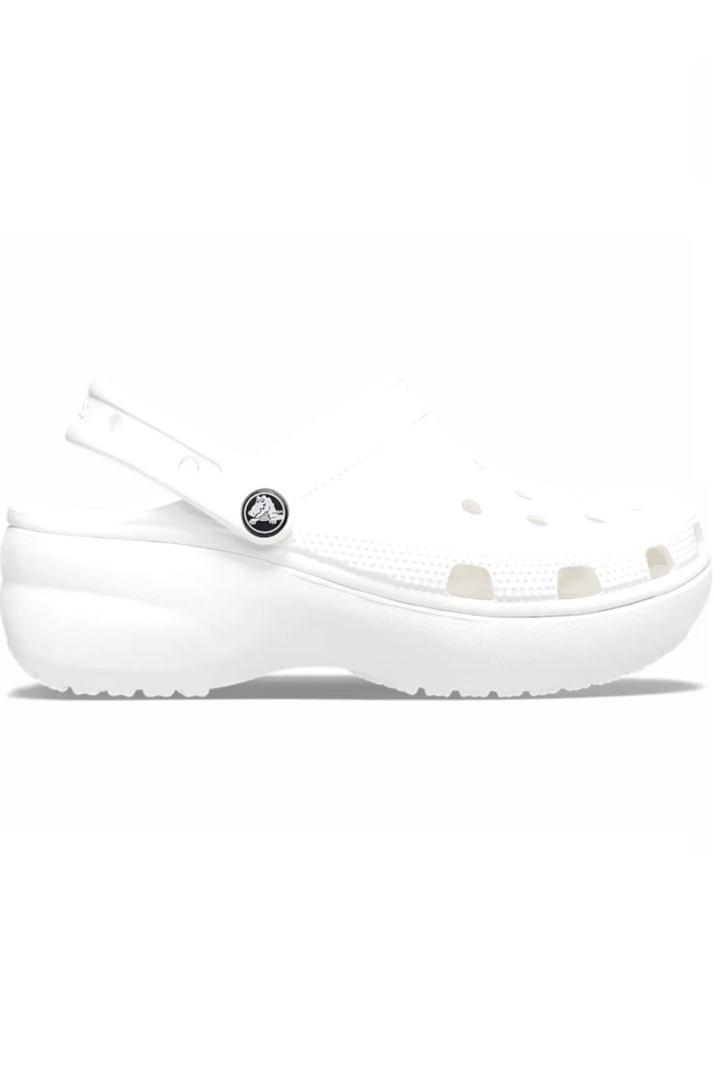 CROCS WOMEN'S CLASSIC PLATFORM CLOG - WHITE