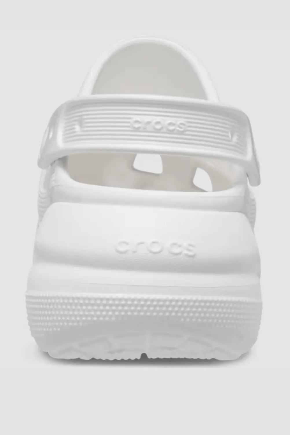CROCS WOMEN'S CRUSH CLOG PLATFORM - WHITE