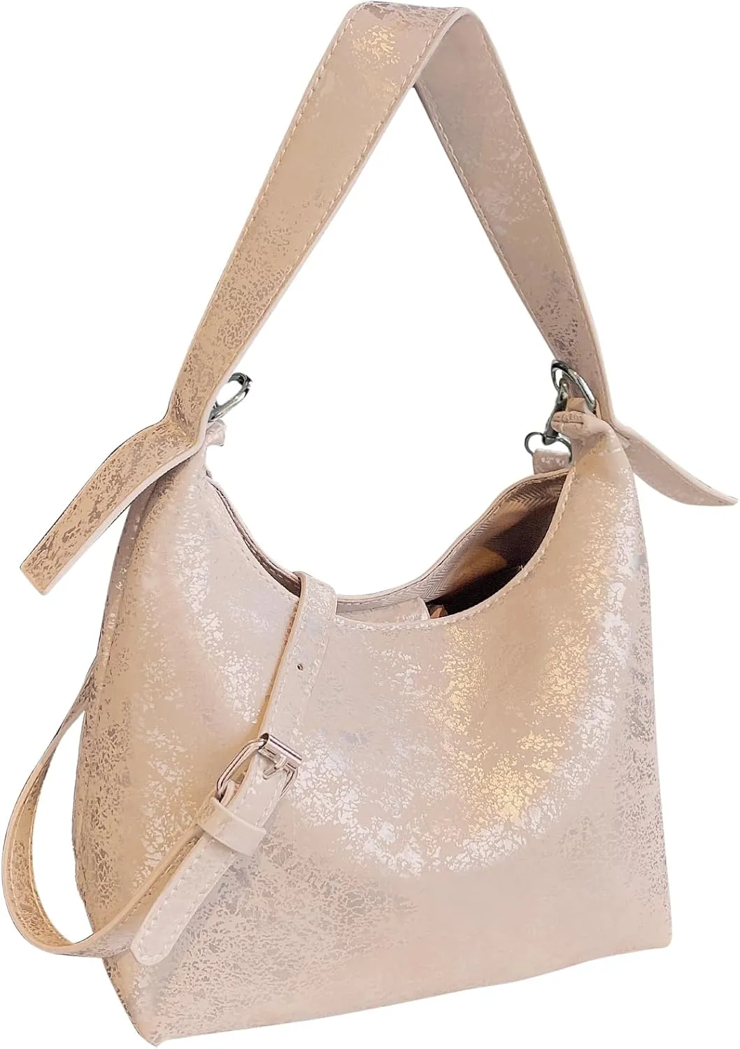 Crossbody Purses for Women Trendy Hobo Bag Vegan Leather Shoulder Hand Bag Hobo Guitar Strap Purse Satchel Bags
