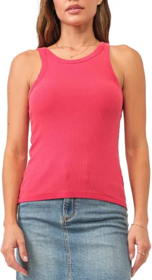 DEAR JOHN Tamia Women's Racer Tank Crewneck Sleeveless
