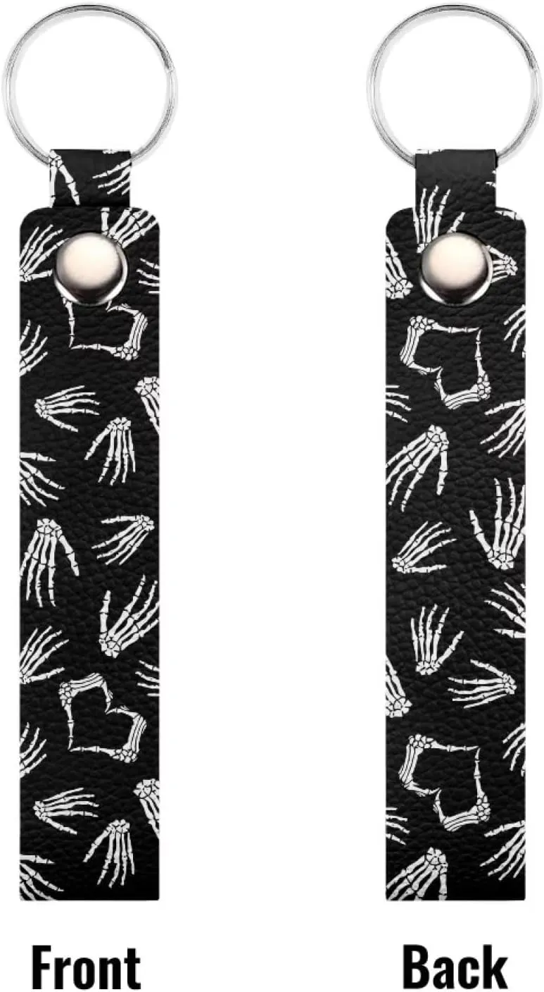 doginthehole Leather Wristlet Strap for Key, Hand Wrist Lanyard Key Chain Holder for Men and Women