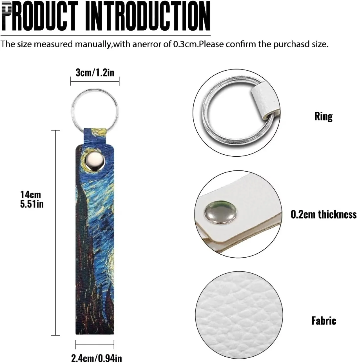 doginthehole Leather Wristlet Strap for Key, Hand Wrist Lanyard Key Chain Holder for Men and Women