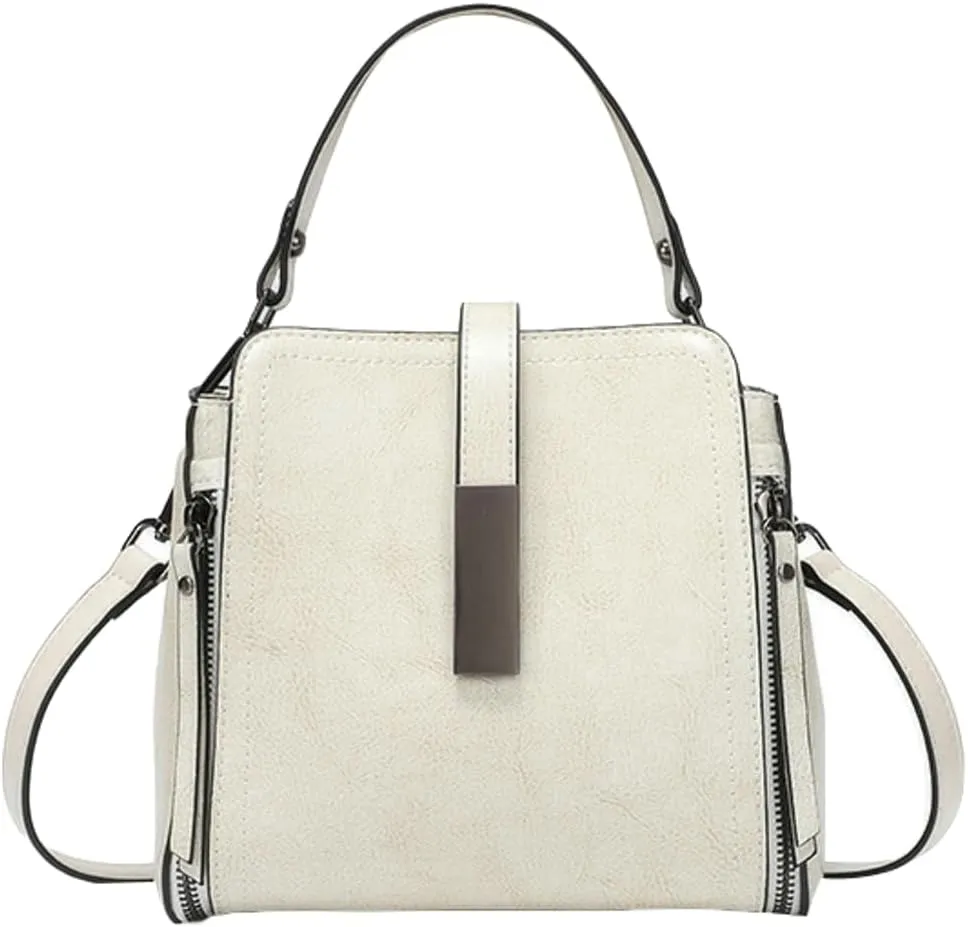 Fashion Handbag Messenger Bag for Women 2025 Retro Shoulder Purse PU Leather Tote Bag Hobo Purse Commuter Handbags Satchels