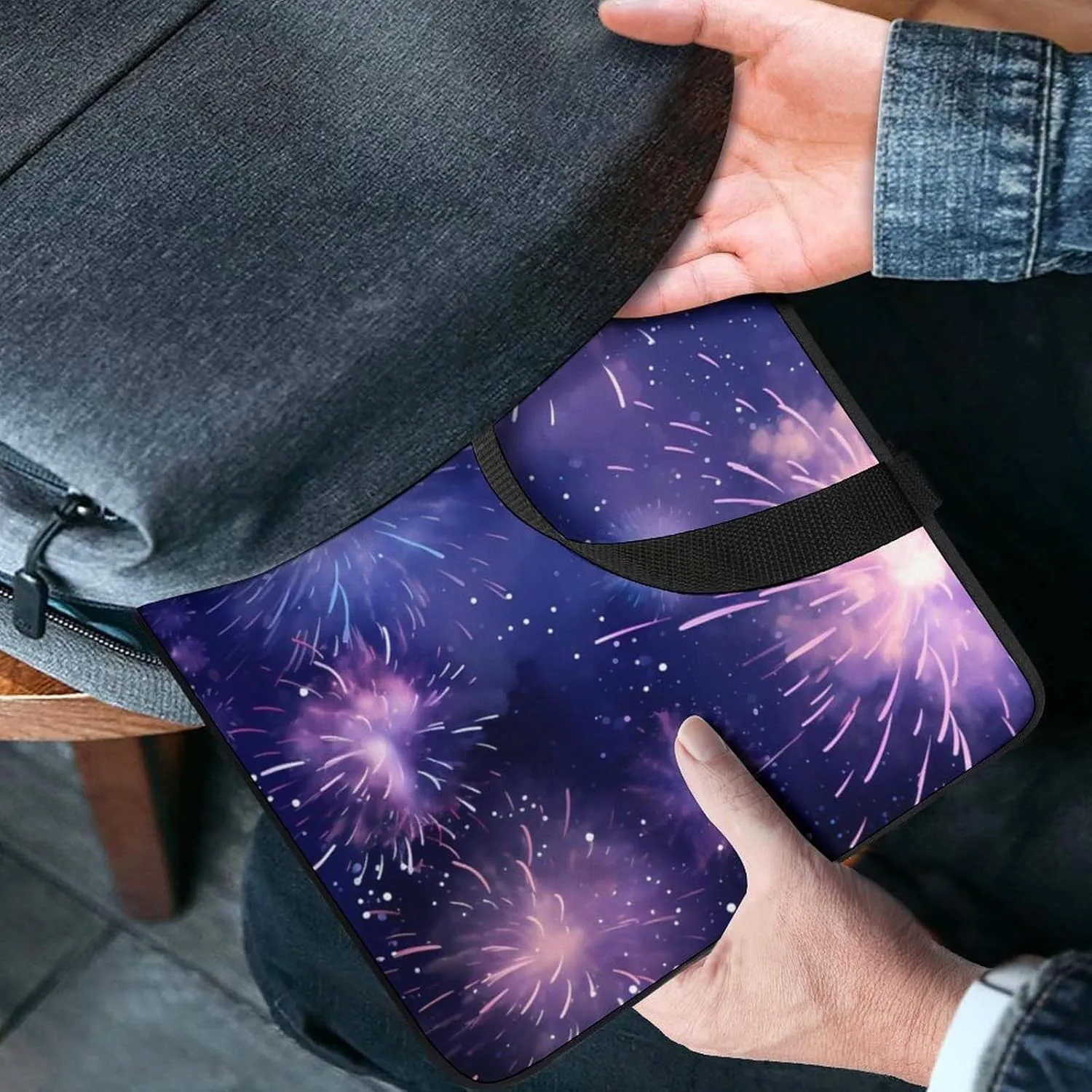 Fireworks Laptop Bag Carrying Case Computer Protective Sleeve Case Briefcase for Men Women