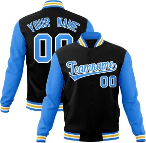 KXK Custom Men/Women/Youth Varsity Baseball Jacket Blend Letterman Jackets Stitched Personalized Name Number Logo Big Size
