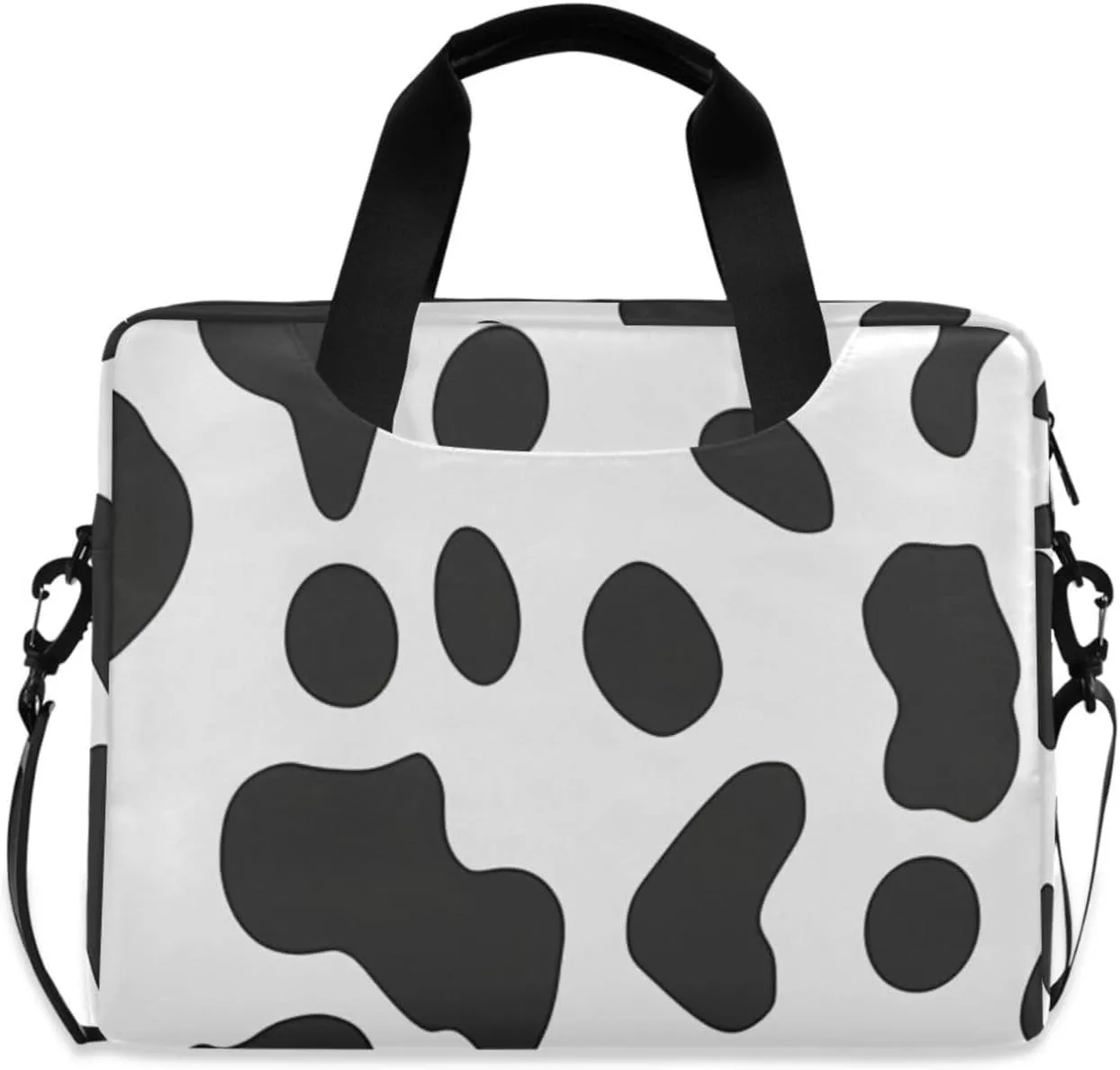 Laptop Bag Fits Up to 16 Inch Computer Irregular Cow Spots Laptop Briefcases for Men Women