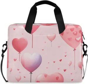 Laptop Bag Fits Up to 16 Inch Computer Love Balloons Rise Laptop Briefcases for Men Women