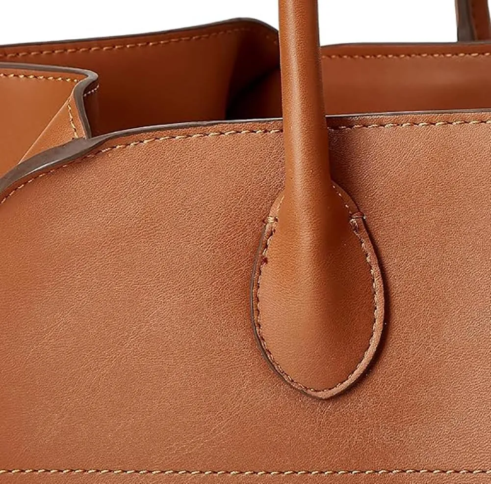Large Tote Bags for Women Vegan Leather Bag Trendy Top-handle Hobo Bags Vintage Satchels Handbag Work Bag Purse 2025