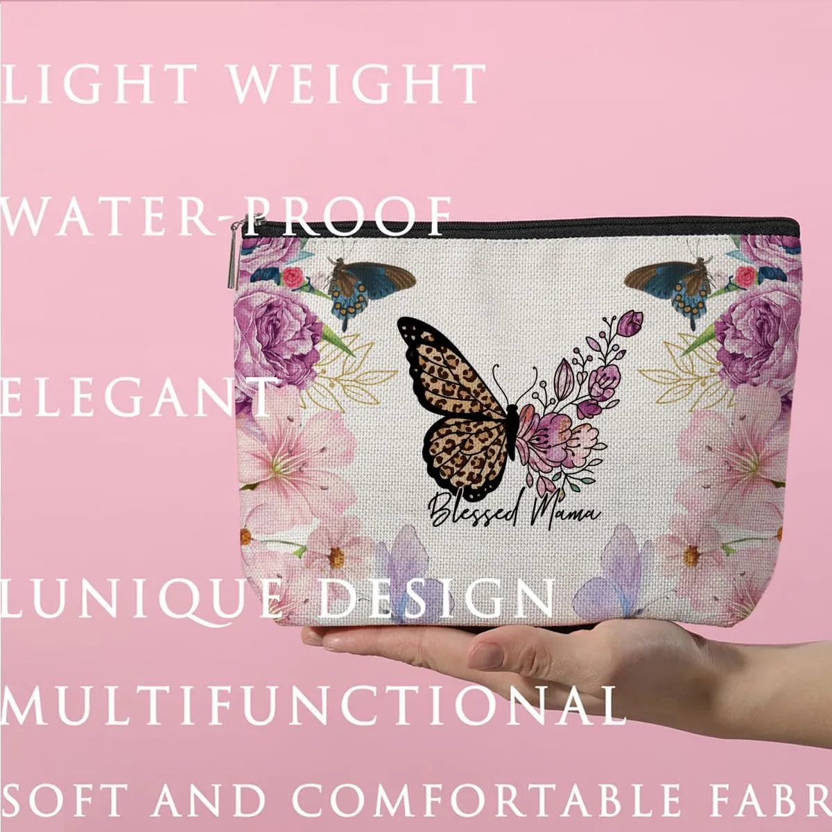 Mama Gifts Mama Makeup Bag Mom Gifts New Mom Gifts Mom Gifts from Daughters Sons Best Mom Gifts Mother Gifts Appreciation Gifts for Women Female Mommy Mammy Retirement Birthday Christmas Mothers Day