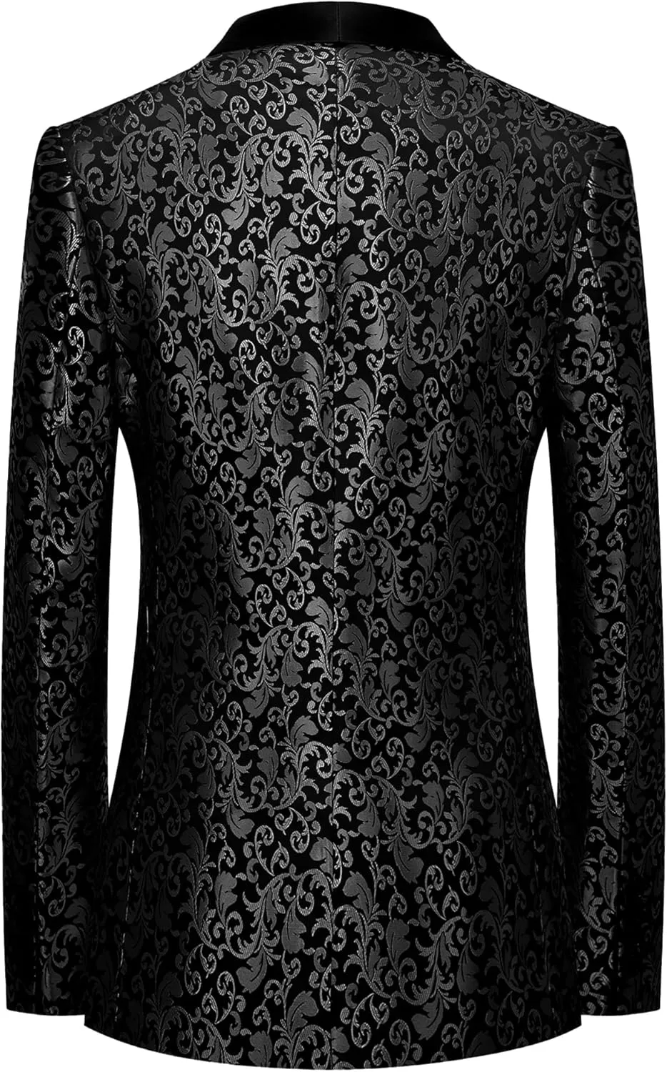 Mens Suit Tuxedo Jacket Suit Blazer One Button Slim Fit Dinner Jackets for Party Prom Wedding Tuxedo for Men
