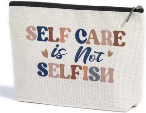 Mental Health Gifts Self Care Makeup Bag Inspirational Gifts for Women Mental Health Awareness Stress Relief Gifts for Female Psychologist Therapist Counselor Nurse Friendship Birthday Nurse Day