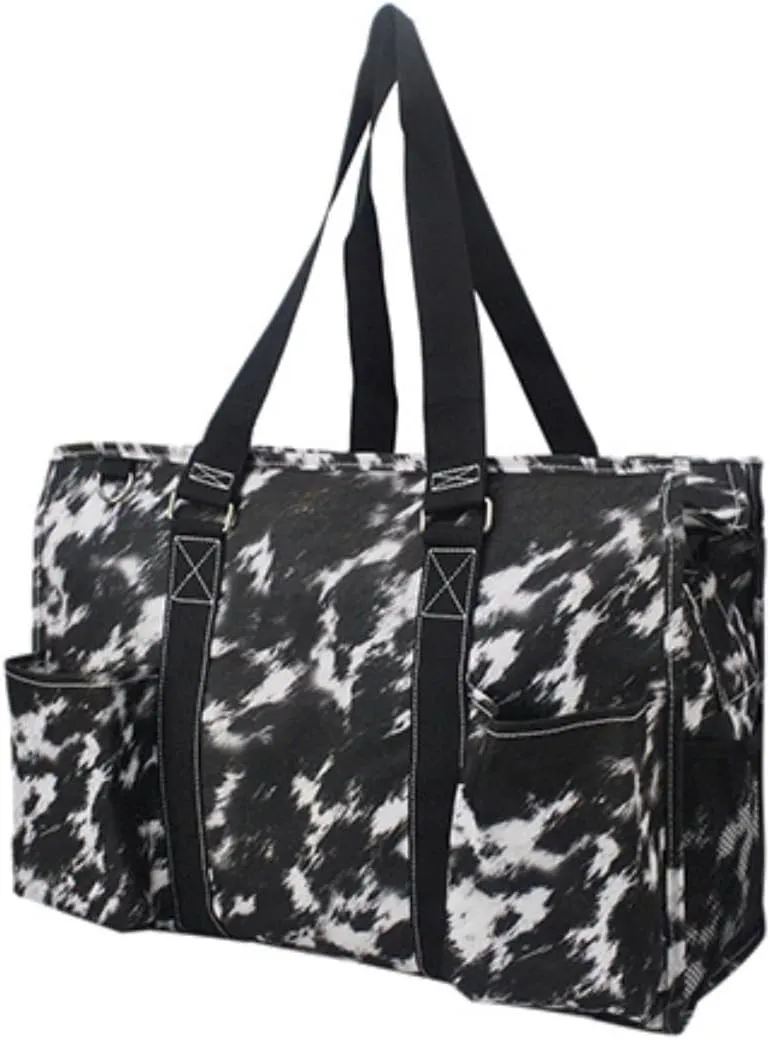NGIL Zip-Top Tote Bag with Exterior Pockets for Working Women, Teachers, Nurses, and Moms, Design in USA