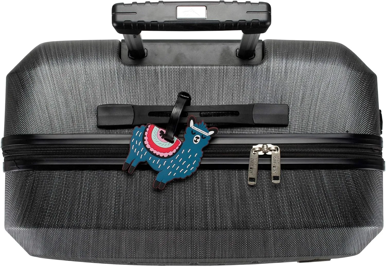 Novelty Collection Luggage ID Tags (2-Piece) (Navy Llamas)