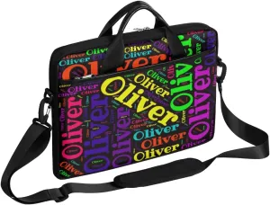 Personalized Laptop Bag Case Briefcases for Men Women, Computer Cases for Laptops, Tablet Shoulder Bag Carrying Case