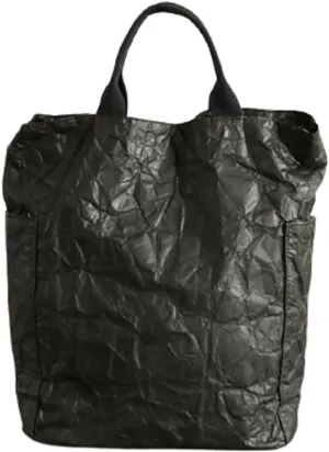 PVC Tote Bag Women Slouchy Kraft Paper Hobo Bags Satchels Crescent Shoulder Bag Crossbody Purse Top-handle Tote Handbag