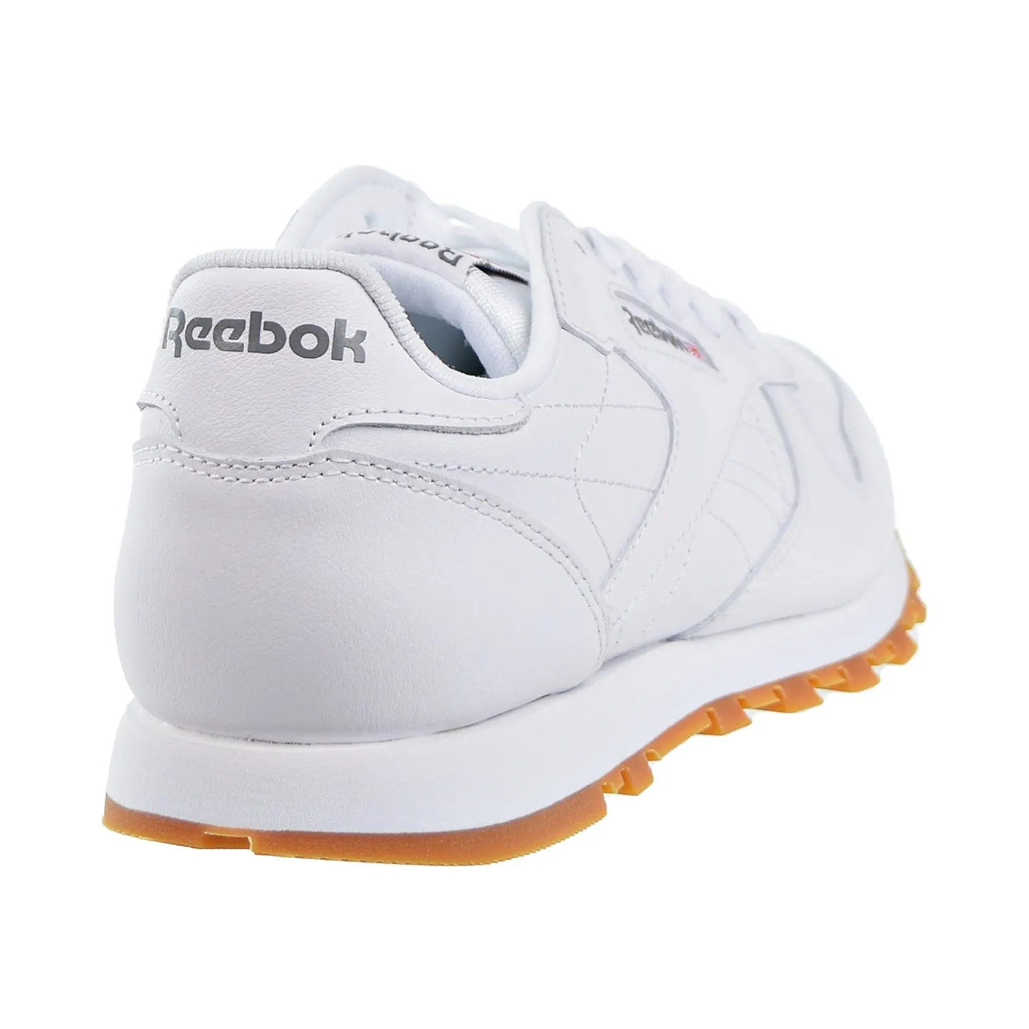 Reebok Classic Leather Big Kids' Shoes White/Gum