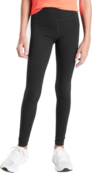 rrhss Girls High Rise Tight Casual Active Leggings Kids Gym Workout Yoga Pant