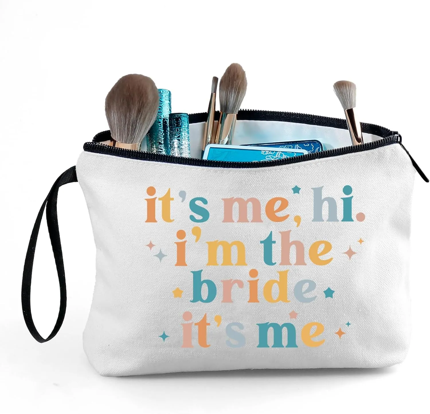 SEAMOON Bridal Shower Gift Set - Bachelorette & Engagement Gifts for Bride-to-Be, Makeup Bag for Maid of Honor & Friends