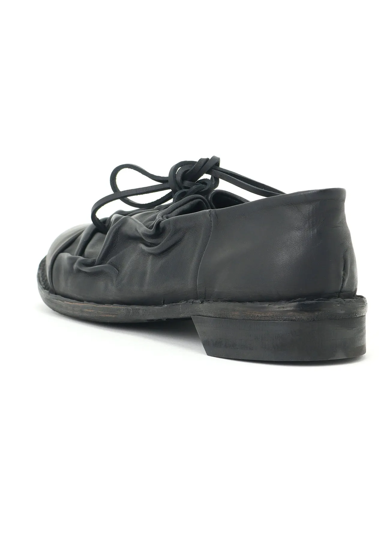 SHRINKED CALF SKIN SHOES