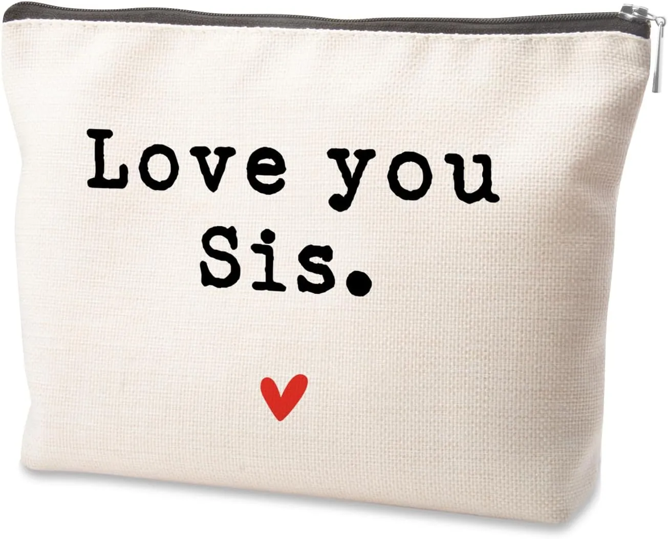 Sister Gifts Makeup Bag - Toiletry Case for Best Friends & Sisters - Graduation, Birthday, Christmas