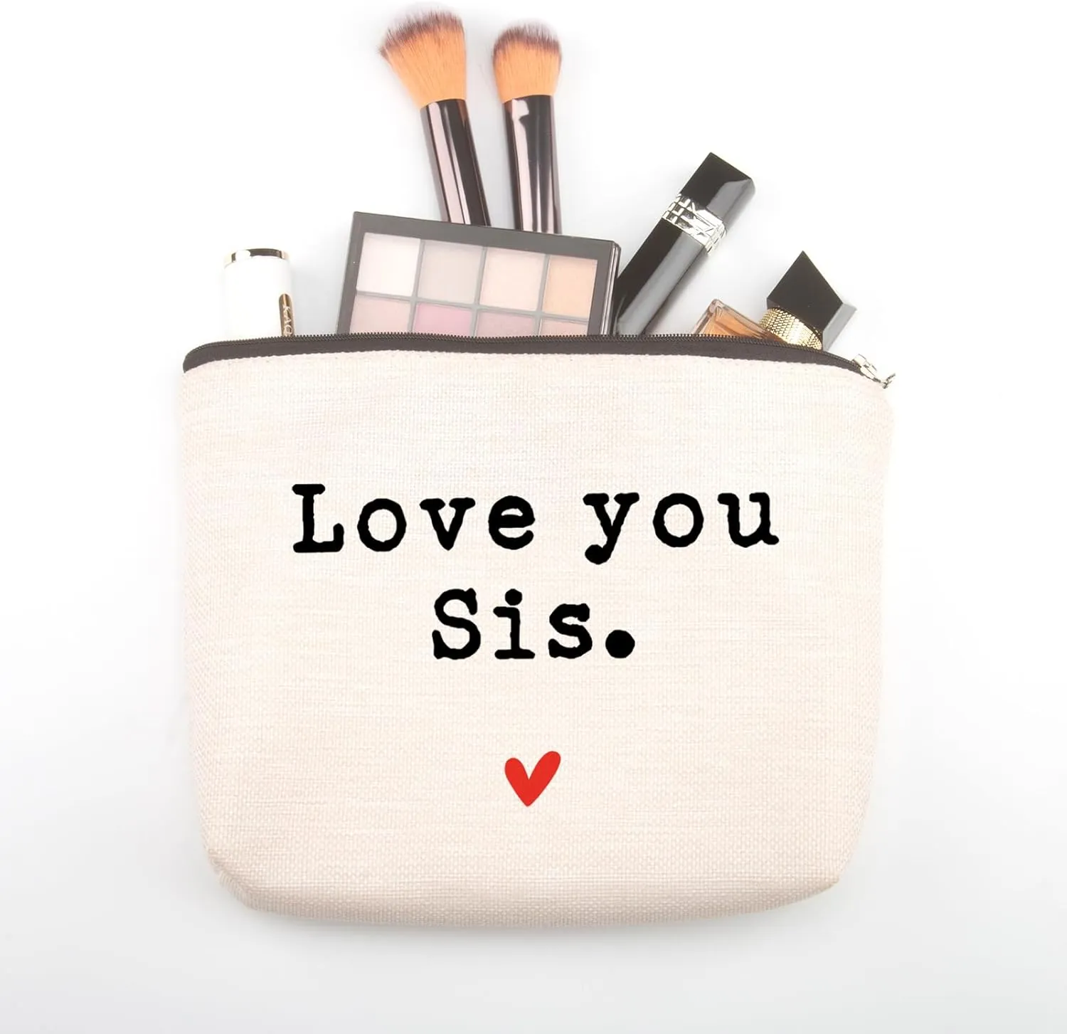 Sister Gifts Makeup Bag - Toiletry Case for Best Friends & Sisters - Graduation, Birthday, Christmas