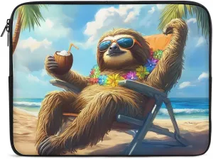 Sloth Laptop Case Sleeve Bag 12inch Durable Shockproof Protective Computer Carrying Cover Briefcase