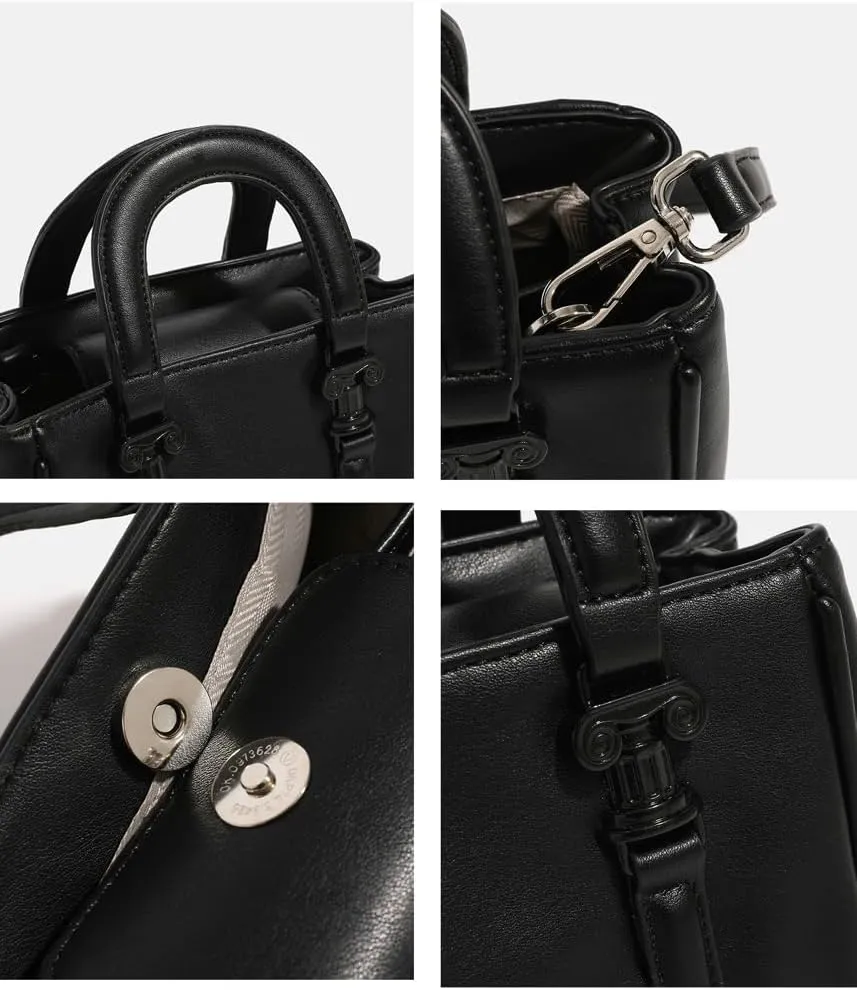Slouchy Hobo Bags Women Tote Bag Retro PU Crossbody Purse Soft Shoulder Purses Cute Work Mini Satchels Tote Handbags