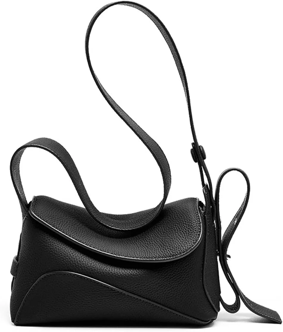 Slouchy PU Leather Hobo Bags Women Trendy Shoulder Bag Cute Crescent Crossbody Phone Purse Satchels Box Bag Tote Handbag