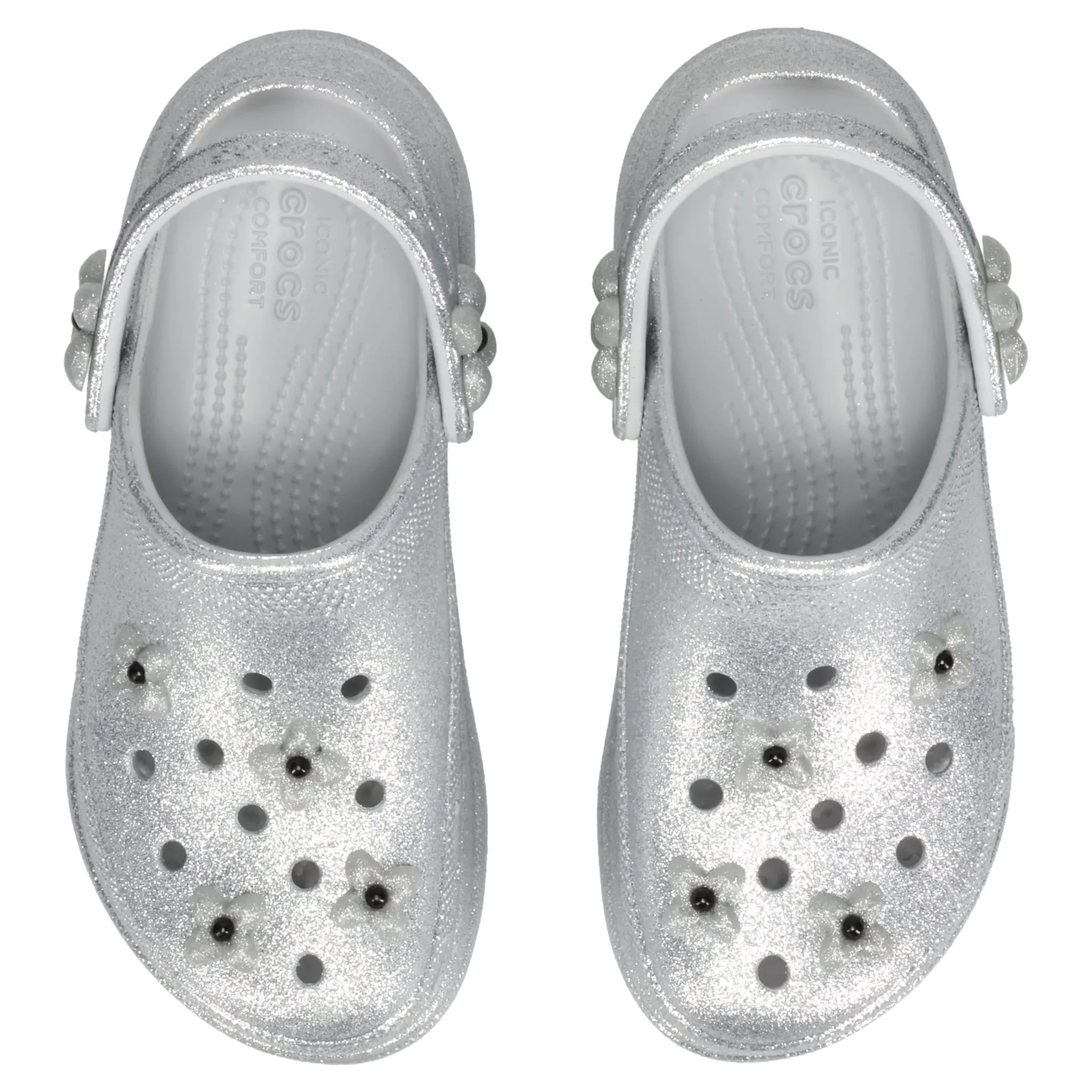 SMFK x Crocs BAE CLOG / 0IC:SILVER GLITTER