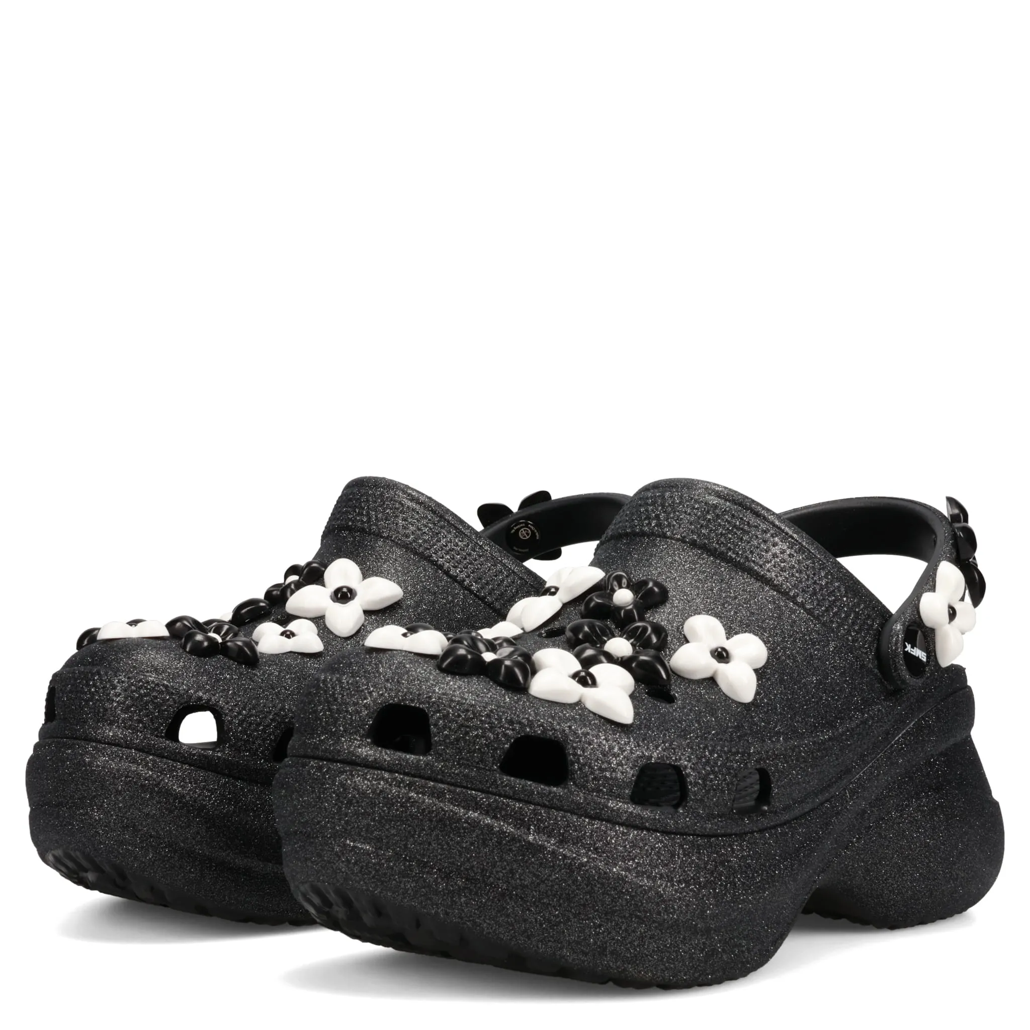 SMFK x Crocs BAE CLOG / 0WH:BLACK GLITTER