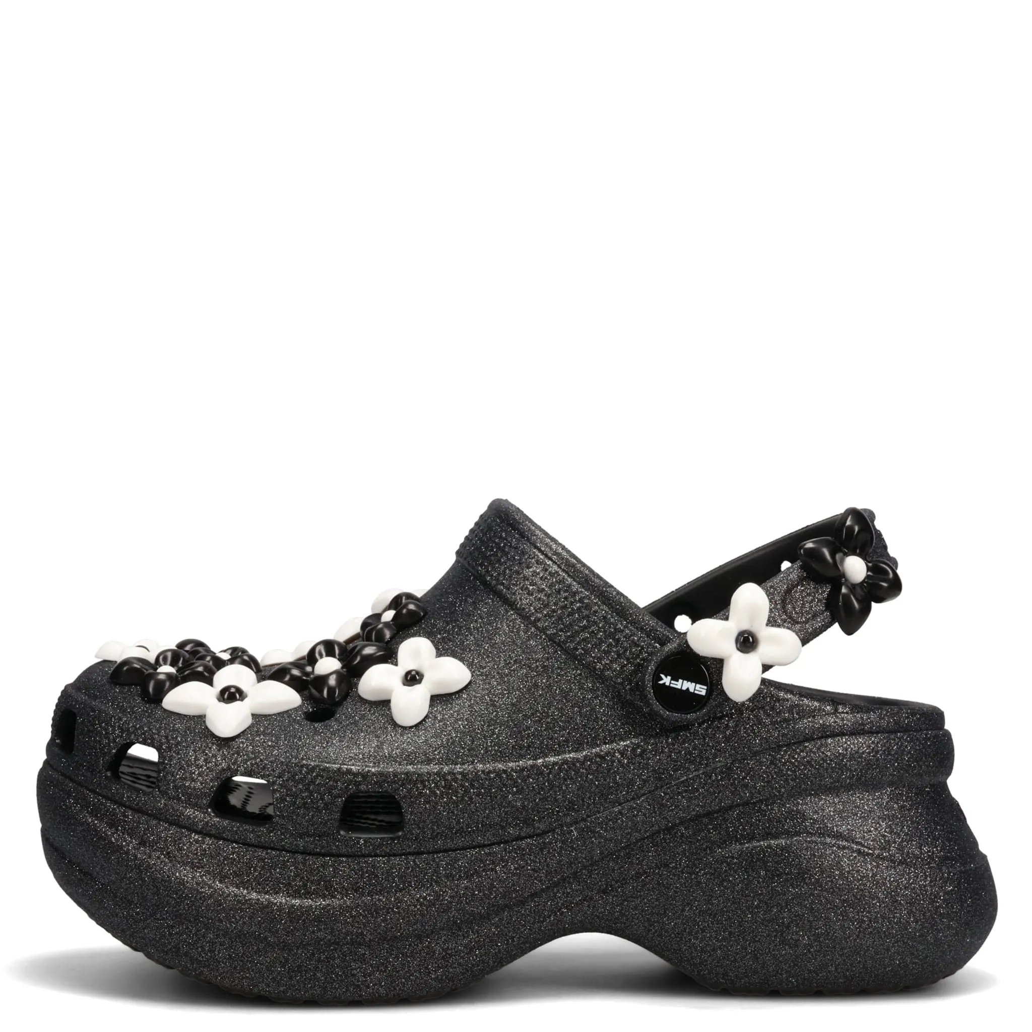 SMFK x Crocs BAE CLOG / 0WH:BLACK GLITTER
