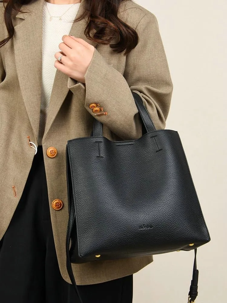 Soft Vegan Leather Tote Bags for Women Large Shoulder Crossbody Purse Casual Ladies Working Handbags Satchels
