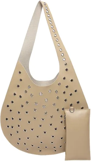 Studded Purse Y2k Hobo Bag for Women Vegan Leather Bag Work Tote Bag Studded Bag Punk Aesthetics