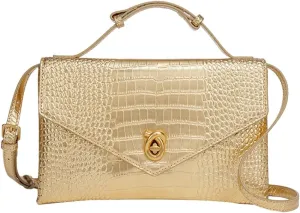 Vegan Leather Tote Bag Shoulder Handbag for Women Designer Crossbody Bag Evening Purse Leather Envelope Clutch Satchels 2025